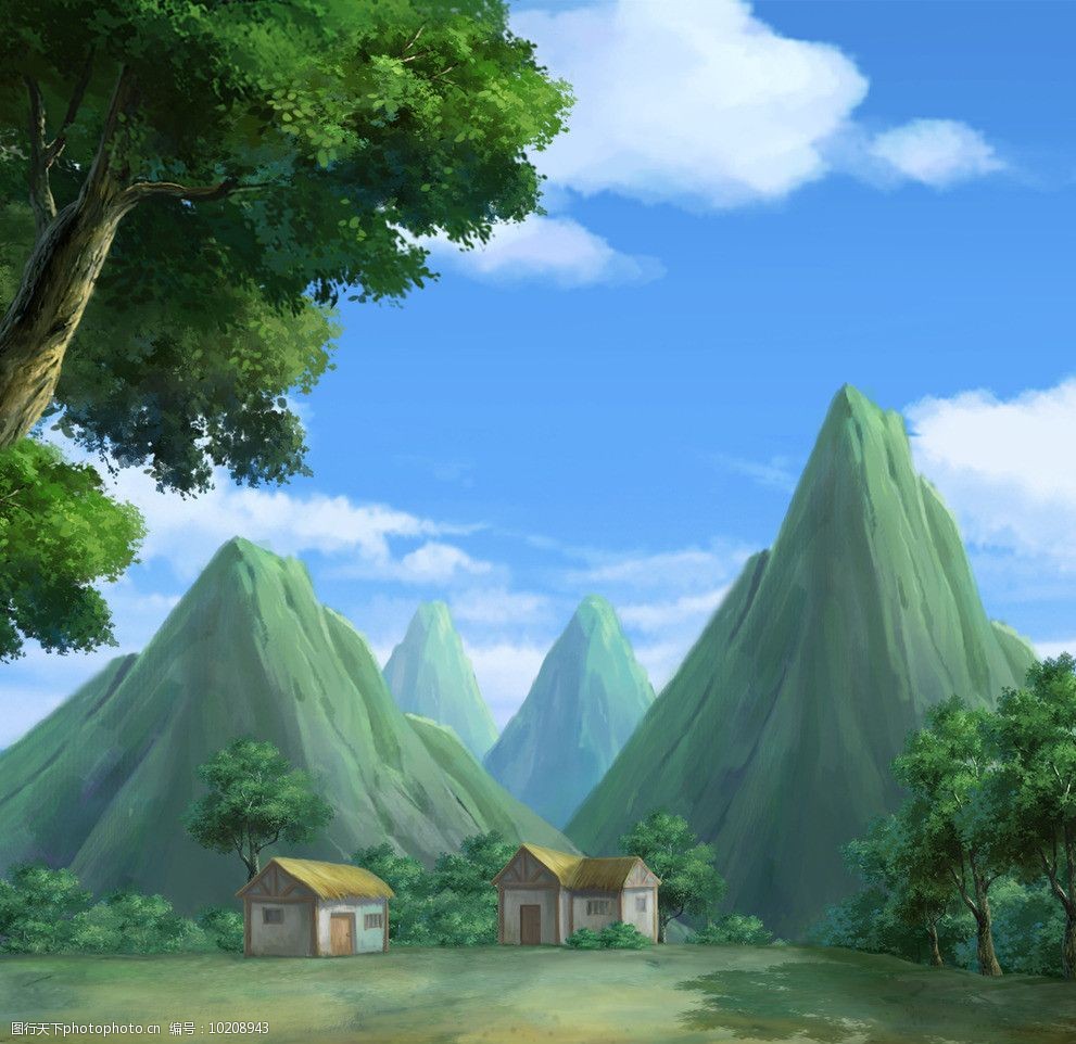 動(dòng)畫(huà)背景圖片 動(dòng)畫(huà)片中的視覺(jué)靈魂